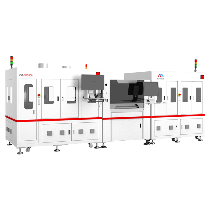 Zhuomao ZQ3500 automated BGA desolder-and-reball rework line